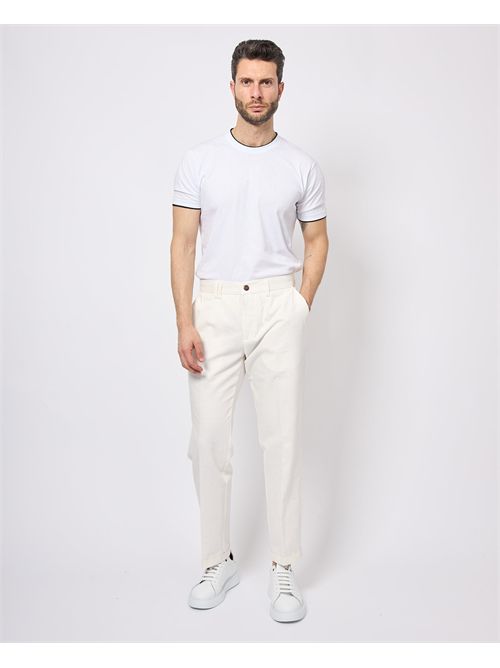 Pantaloni uomo Yes Zee modello chinos con pinces YES ZEE | P660-PH000107